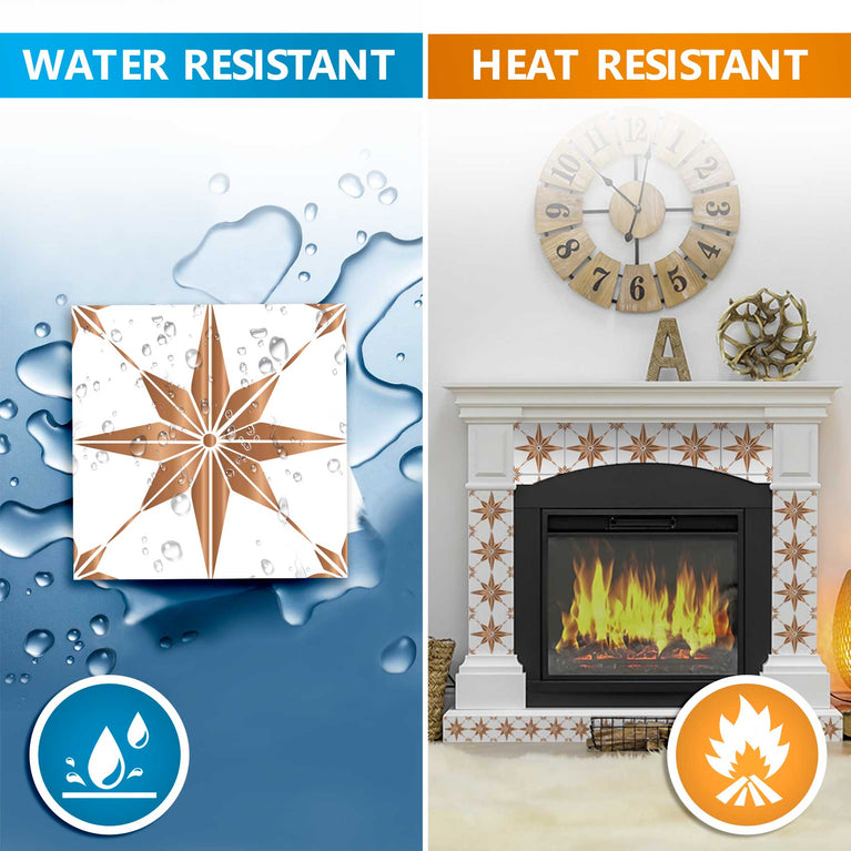 Peel and Stick Brown wall paper easy to install for home design peel and stick Tiles Model - B76