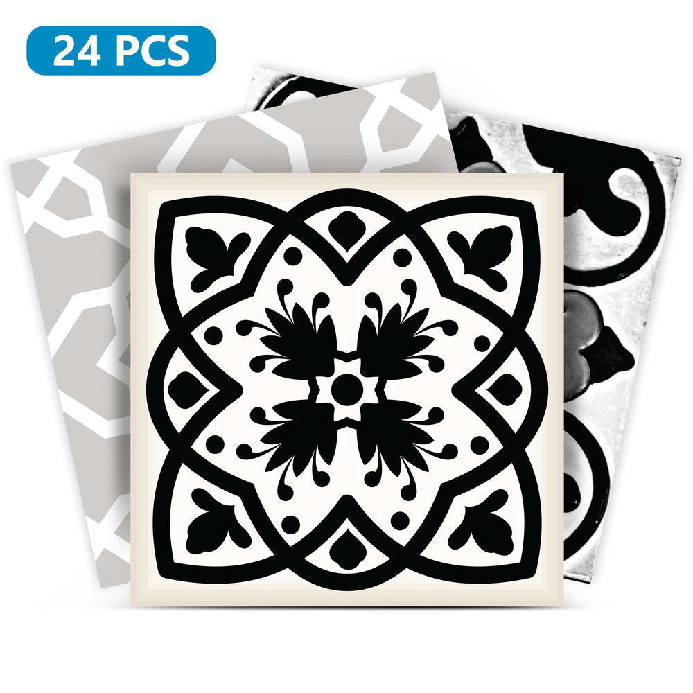 beautiful Mixed Gray pattern tiles for bathroom decoration Model - B99