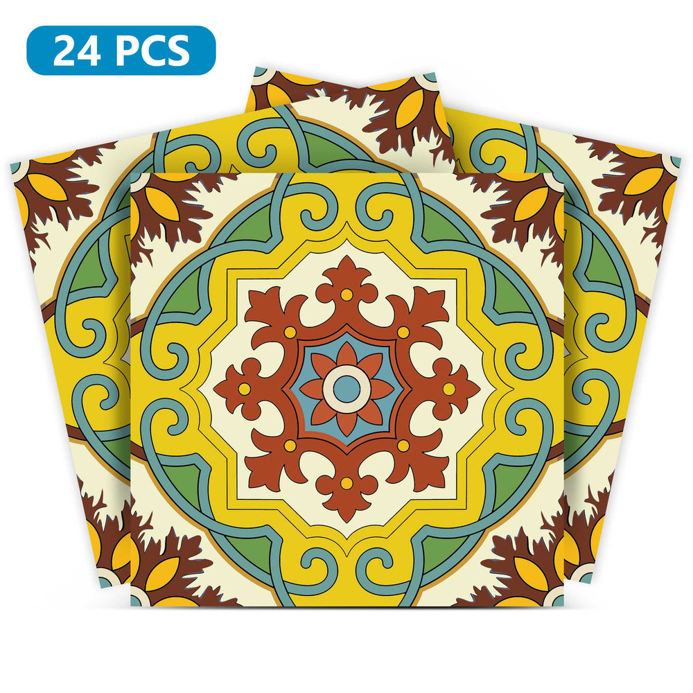 Colorful Tile Stickers for kitchen walls and tiles innovation easy to apply Model - C29