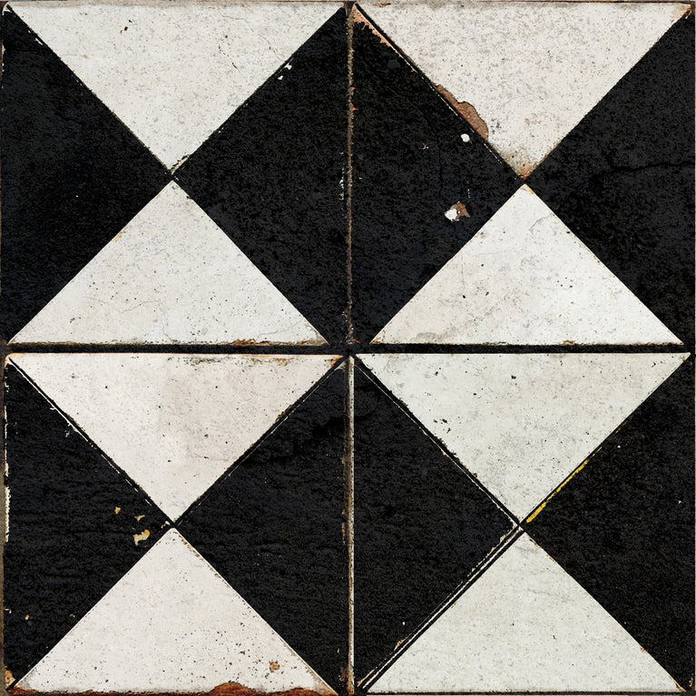 Beige Black Rhombus Rustic Tile Stickers Transform Your Kitchen With DIY Peel And Stick Backsplash- The Classic Look Bring Back Retro Model - R159