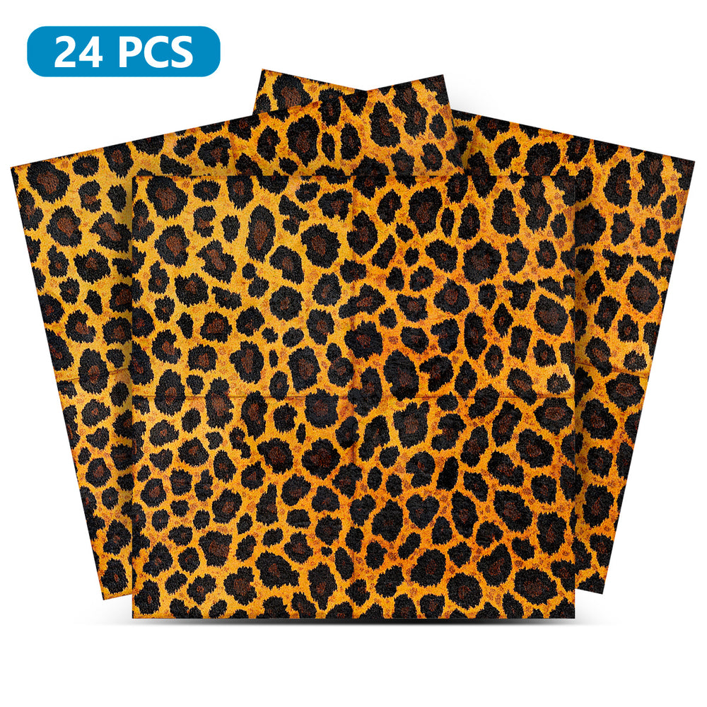 Leopard pattern with Gold shades for home renovation easy to install Model - R2000