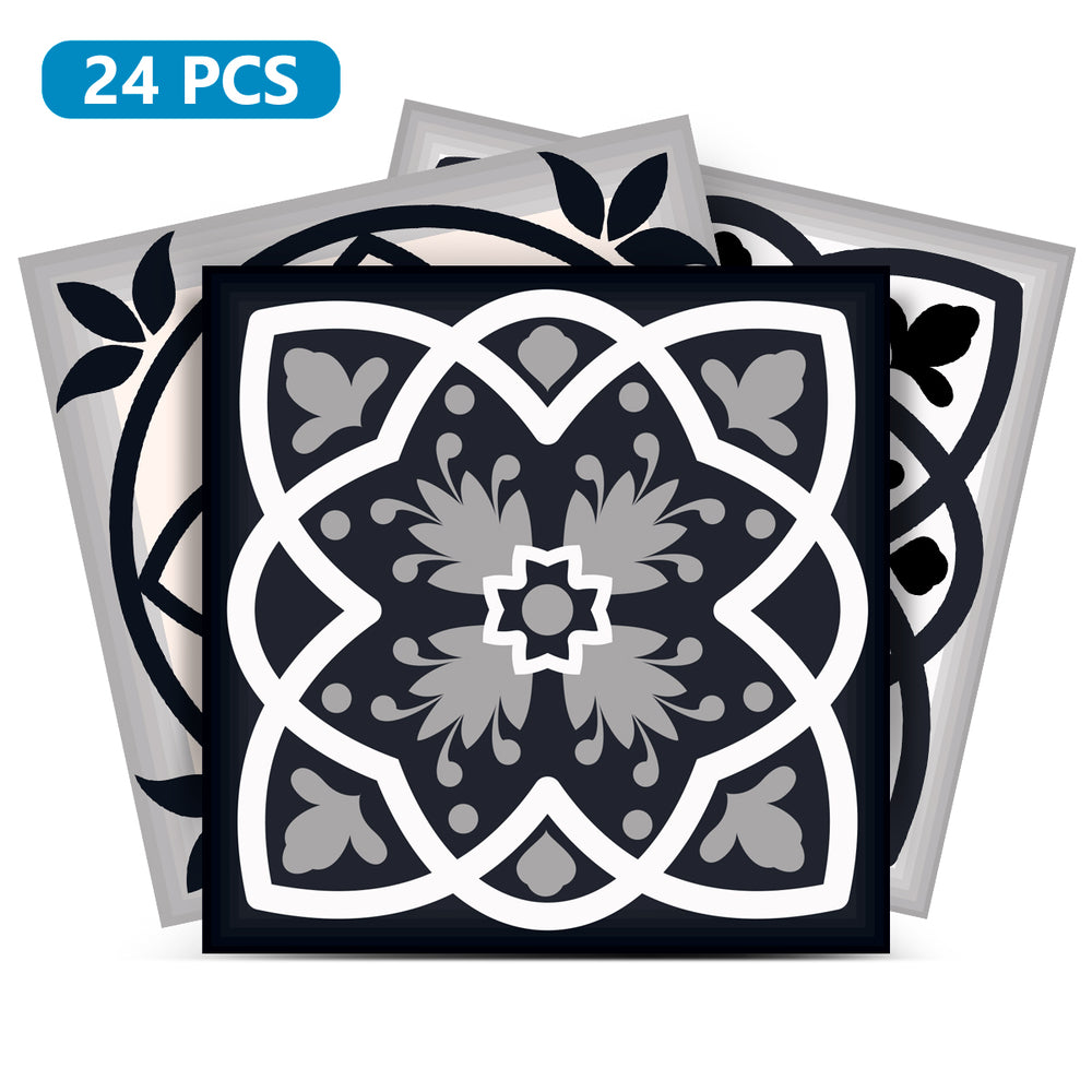 Dark Beautiful Backsplash multiple patterns for quick home décor Model - SB25