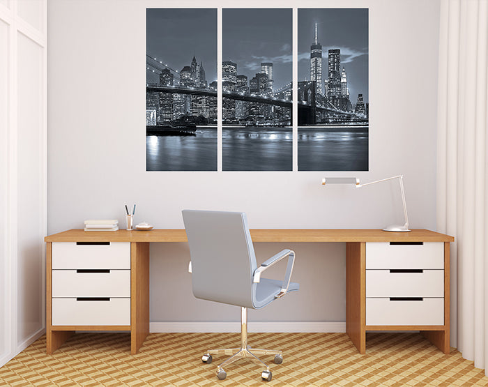 NYC wall stickers set, Removable Vinyl