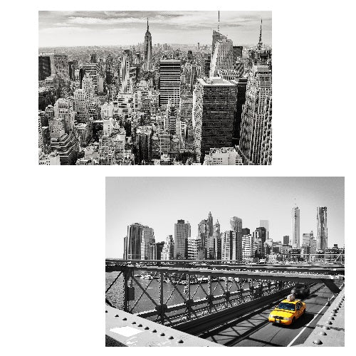 SET OF 2 WALL DECALS, REMOVABLE WALL STICKERS, WALL DECOR