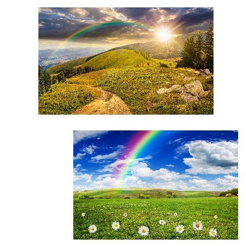 SET OF 2 WALL DECALS, REMOVABLE WALL STICKERS, WALL DECOR