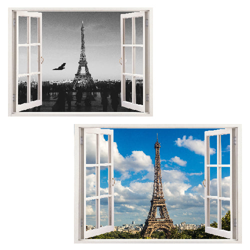 SET OF 2 WALL DECALS, REMOVABLE WALL STICKERS, WALL DECOR