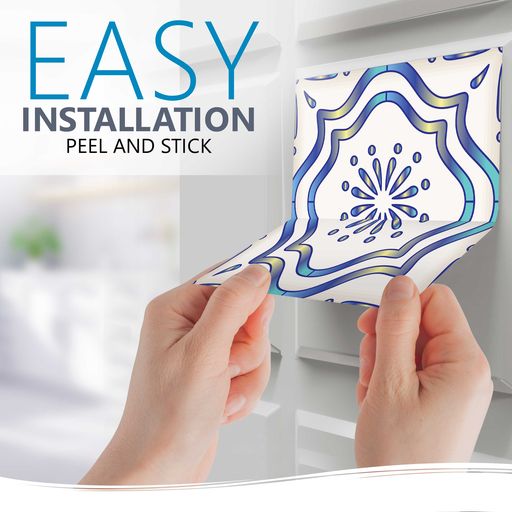DIY Home Renovations Made Simple with Peel and Stick Tile Stickers Model - B512