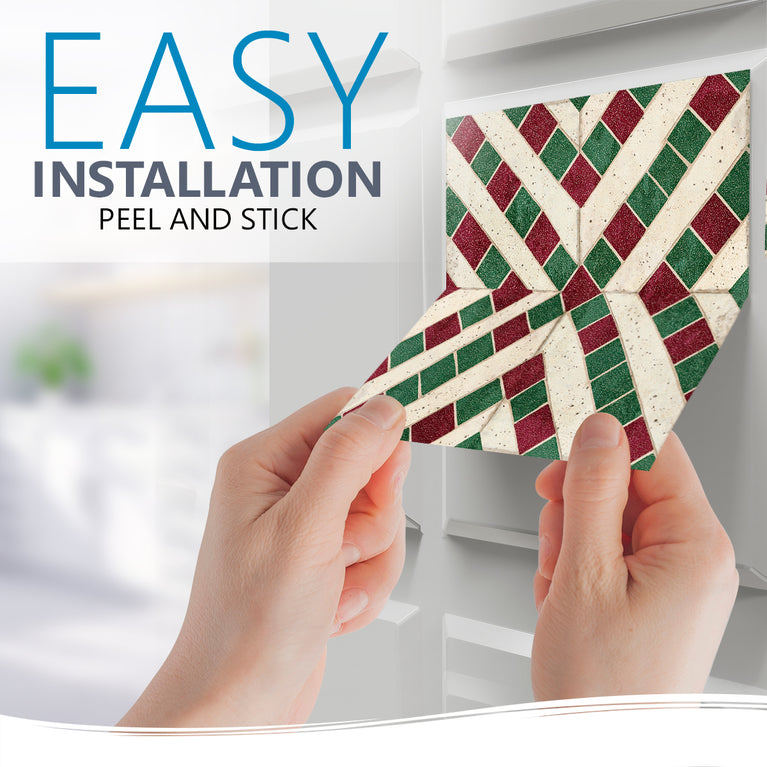 Vintage Pattern Furniture Wallpaper Stickers Peel And Stick Model - R154