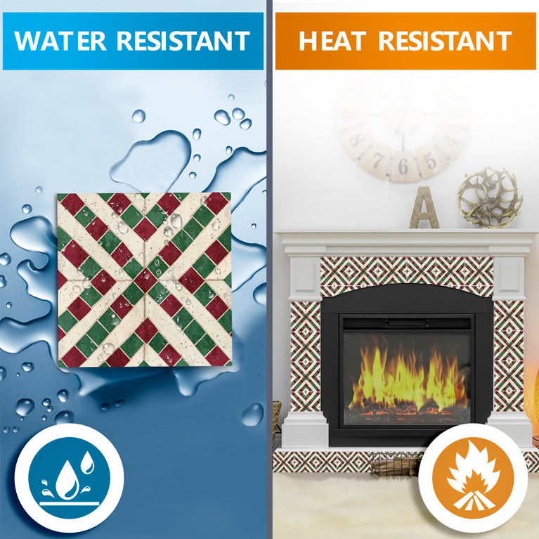 Vintage Pattern Furniture Wallpaper Stickers Peel And Stick Model - R154