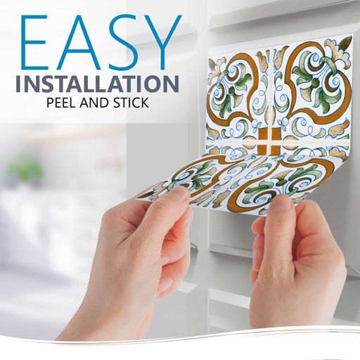 Add a Pop of Style to Your Space with Tile Stickers Model - HB2
