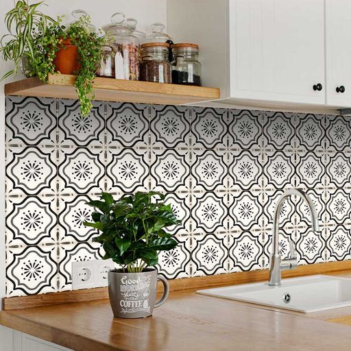 DIY Home Renovations Made Simple with Peel and Stick Tile Stickers Model - B5
