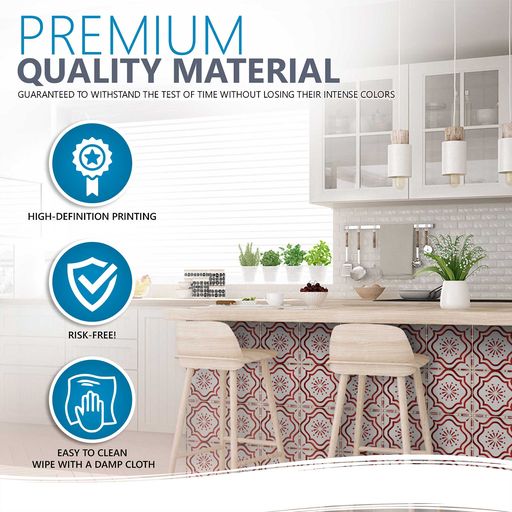 Upgrade Your Home with Easy-to-Install Peel and stick Backsplash Tiles Model - B509