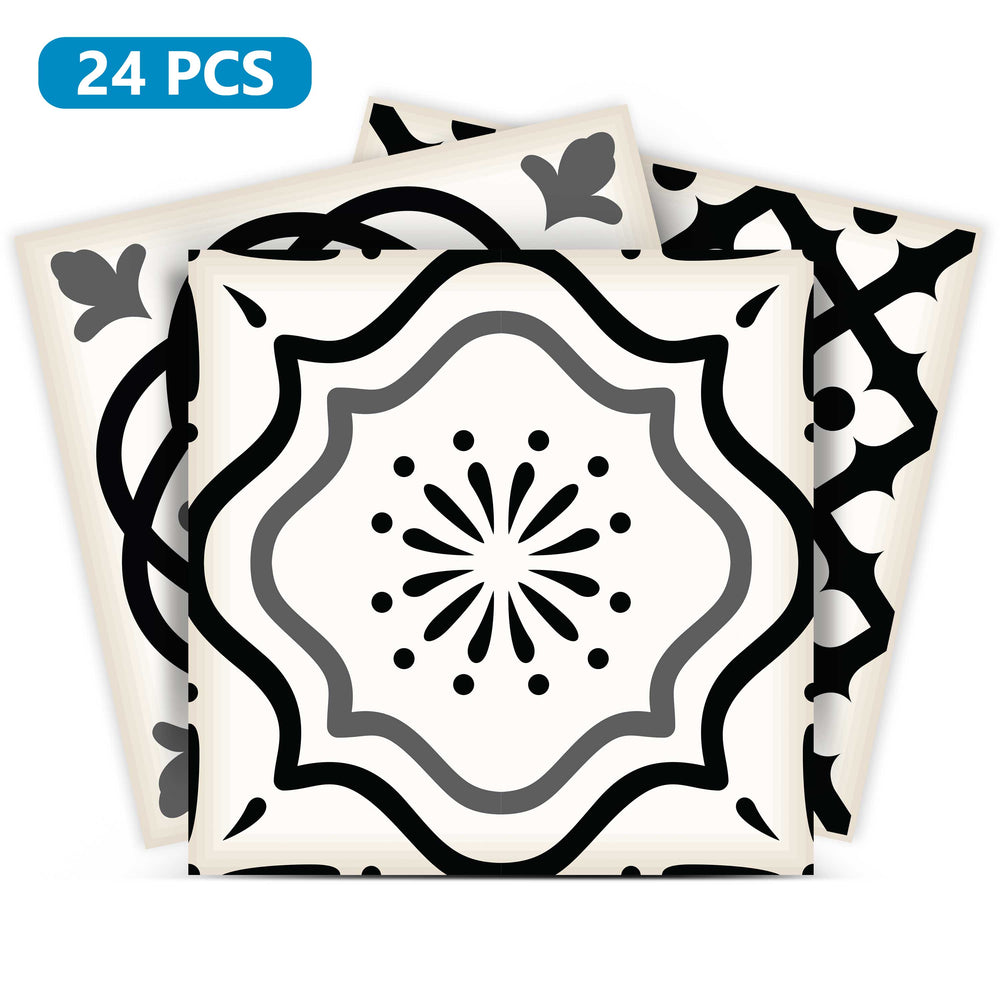 Add a Pop of Style to Your Space with Tile Stickers Model - b100