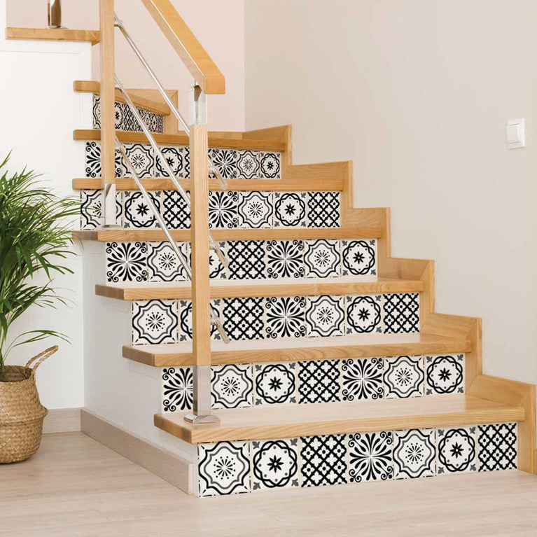 Add a Pop of Style to Your Space with Tile Stickers Model - b100