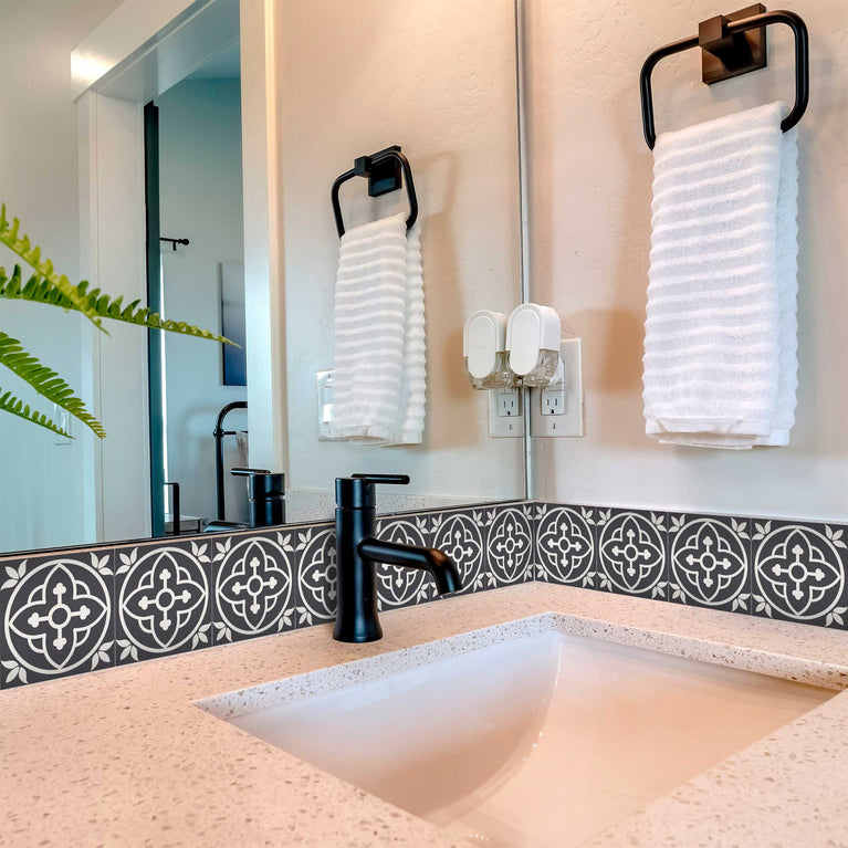 Bathroom Modern tile stickers easy to apply Model - B20