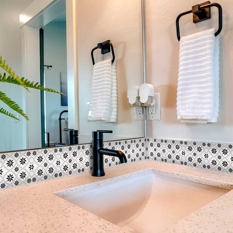 Bathroom Modern tile stickers easy to apply Model - b23