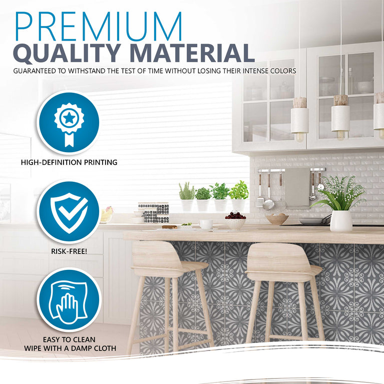 Transform Your Space with Peel and Stick Tile Stickers Model - b52
