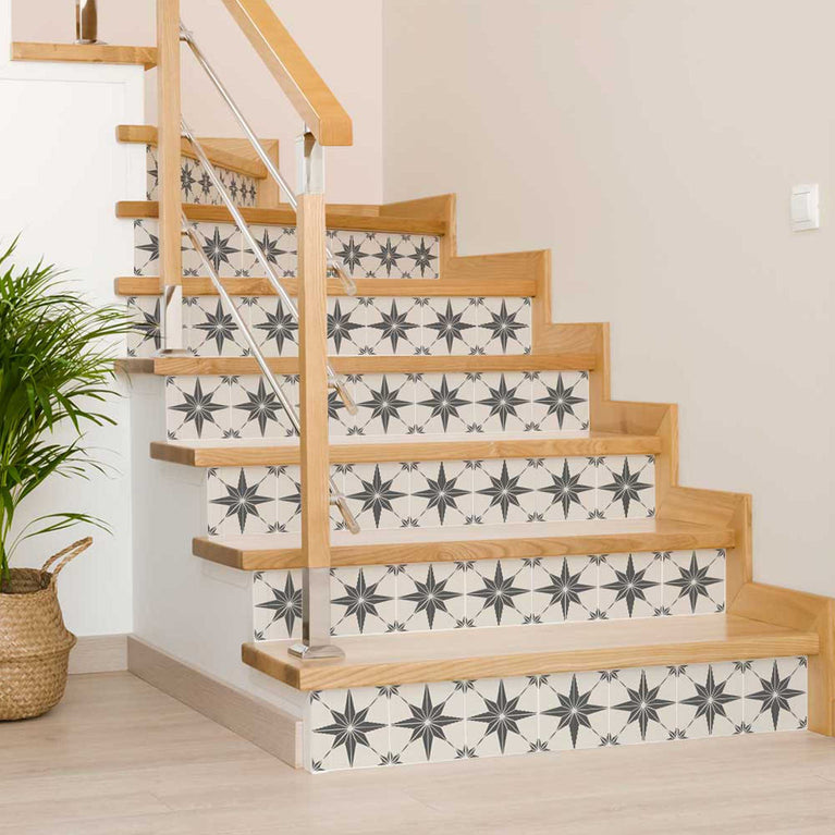 Transform Your Space Easy-to-Apply Removable Floor Tile Stickers for Renters Model - b60