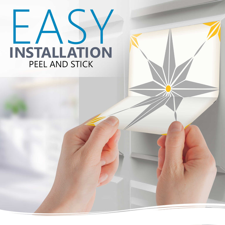 Elevate Your Home Decor with Peel and Stick Tile Stickers Model - b63