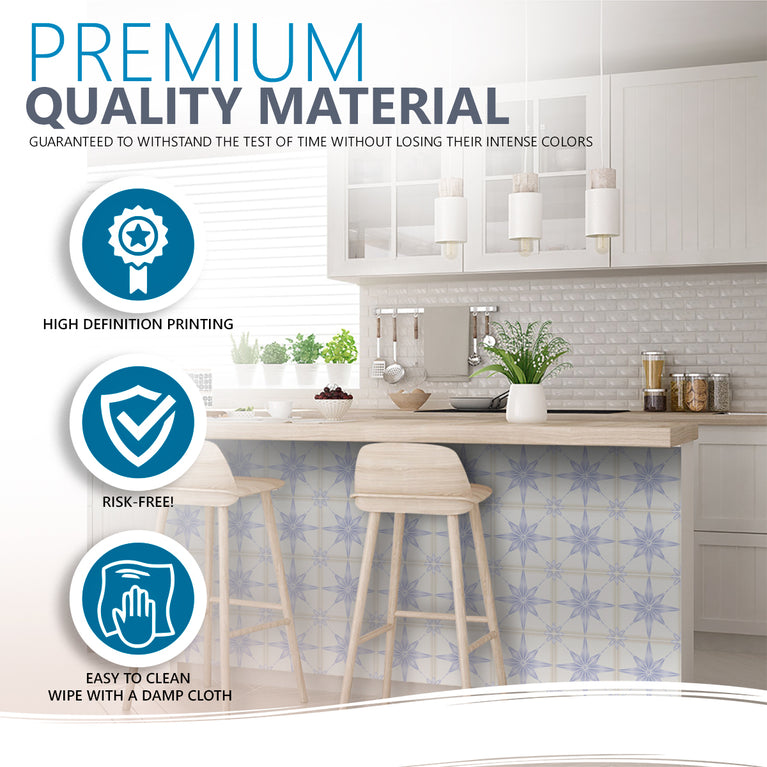 Get Creative with our Wide Variety of Peel and Stick Floor Tile Stickers Model - B65