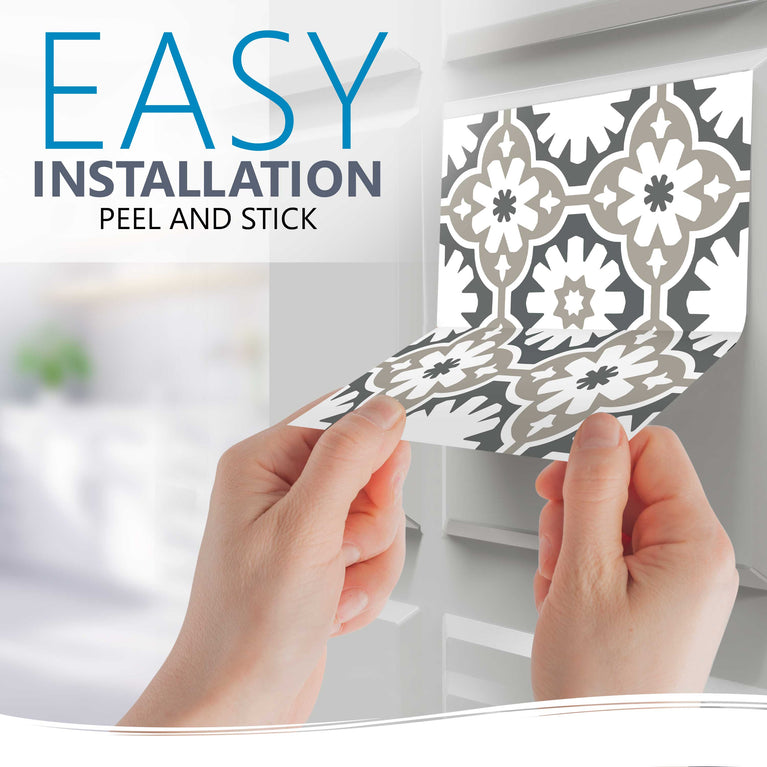 Get Creative with our Wide Variety of Peel and Stick Floor Tile Stickers Model - b80