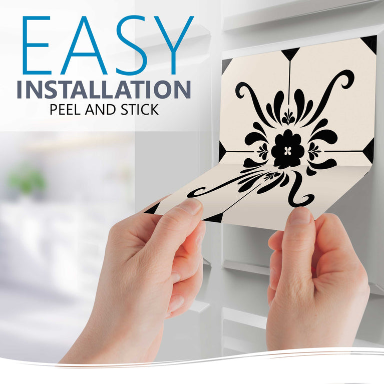 Transform Your Space with Peel and Stick Tile Stickers Model - b84