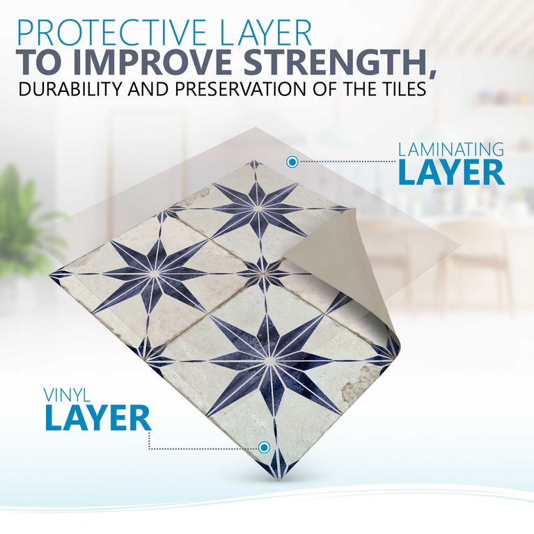 Transform Your Home with Our Peel and Stick Tile Stickers Model - b91