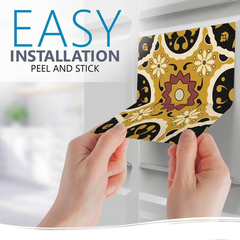 DIY Home Renovations Made Simple with Peel and Stick Tile Stickers Model - C36