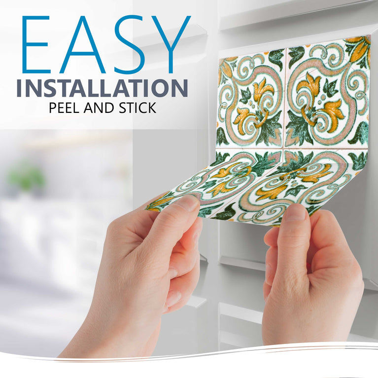 Easy to Install Tile Stickers for DIY Home Renovations Model - H26