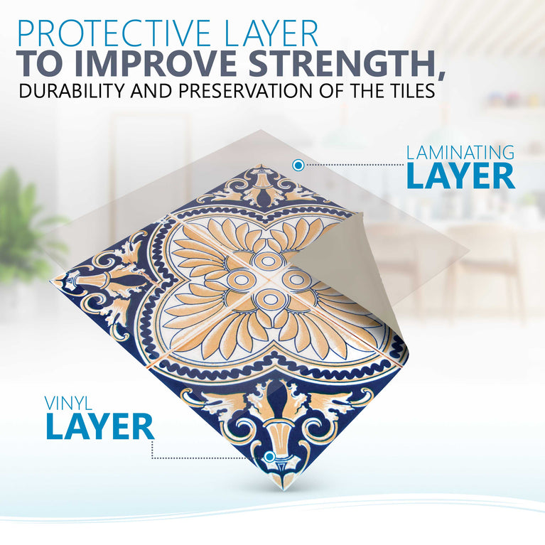 Elevate Your Home Decor with Peel and Stick Tile Stickers Model - H301