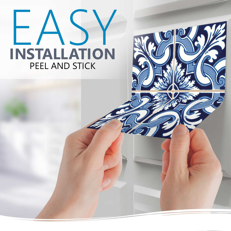 Easy to Install Tile Stickers for DIY Home Renovations Model - H302