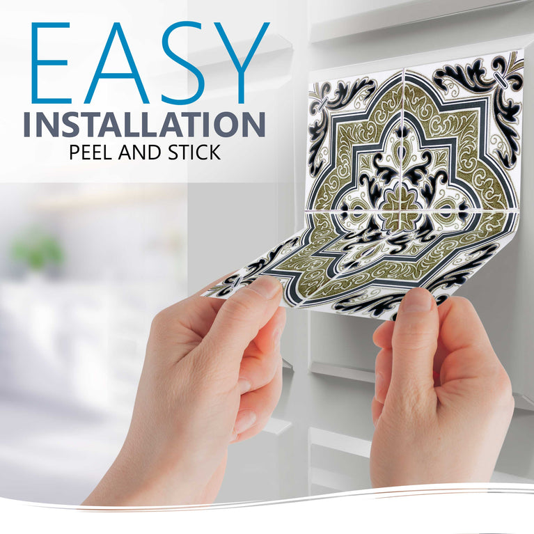 Upgrade Your Home Décor with Removable Tile Stickers Model - H30