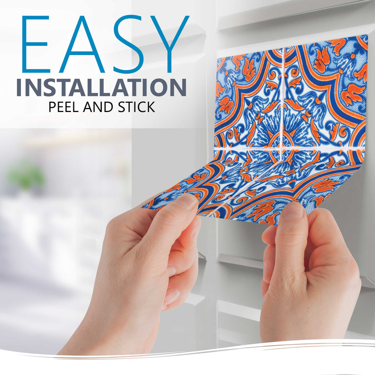 Get Creative with our Wide Variety of Peel and Stick Floor Tile Stickers Model - H403