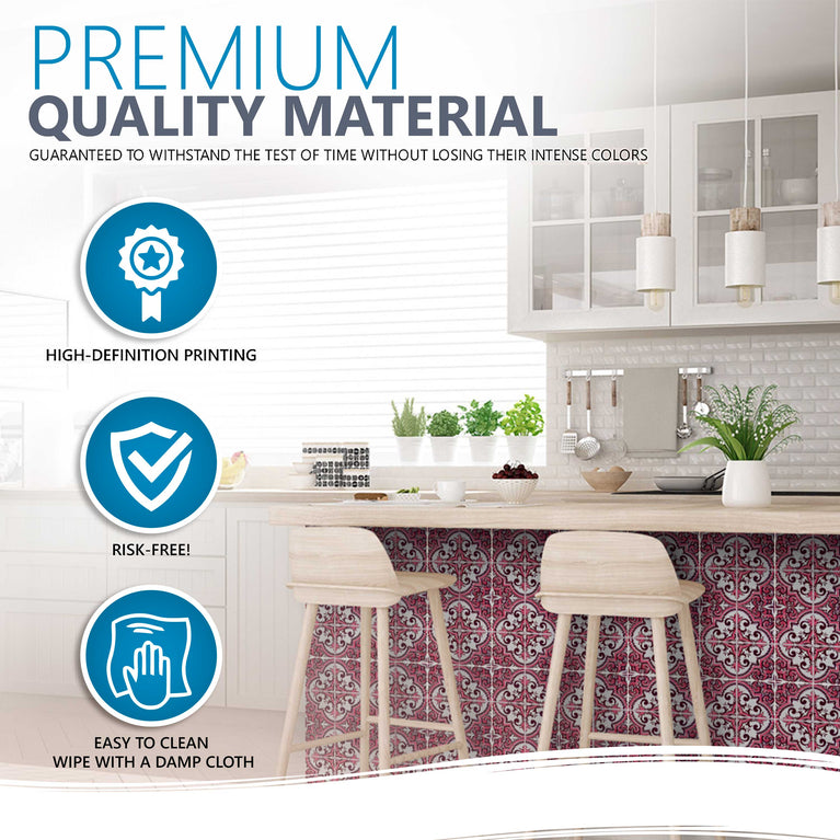 Upgrade Your Home with Easy-to-Install Peel and stick Backsplash Tiles Model - H52