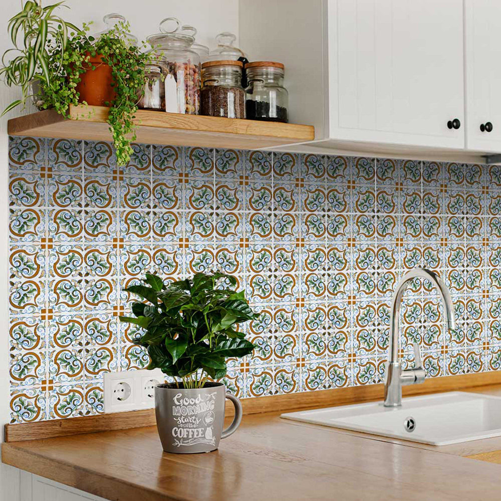 Add a Pop of Style to Your Space with Tile Stickers Model - H60