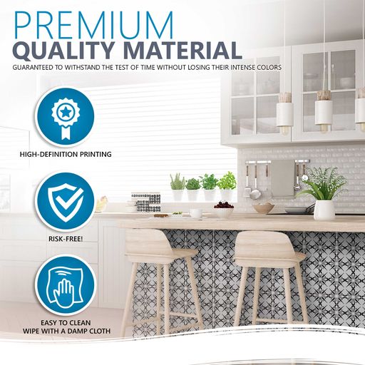 Transform Your Home with Our Peel and Stick Tile Stickers Model- BKW2