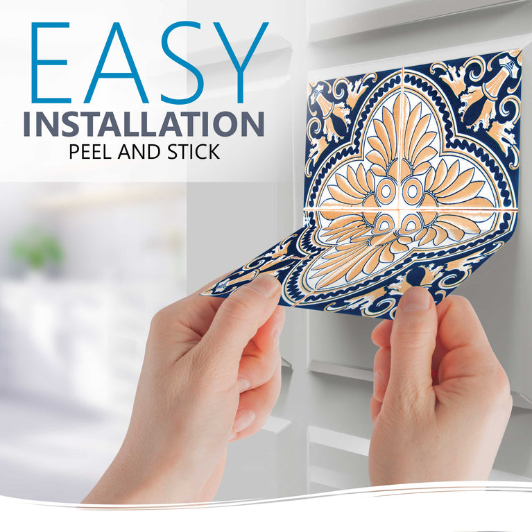 Elevate Your Home Decor with Peel and Stick Tile Stickers Model - H801