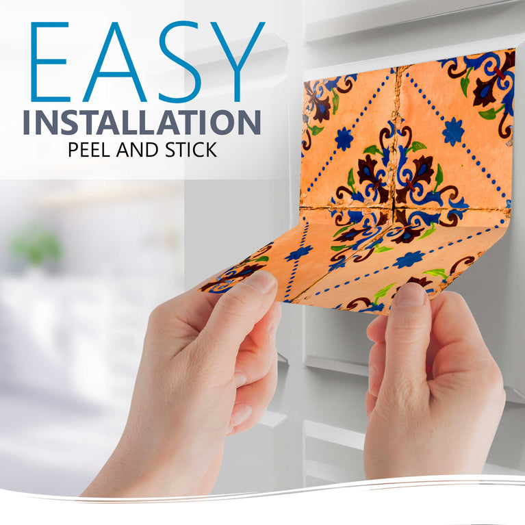 Add a Pop of Style to Your Space with Tile Stickers Model - H8