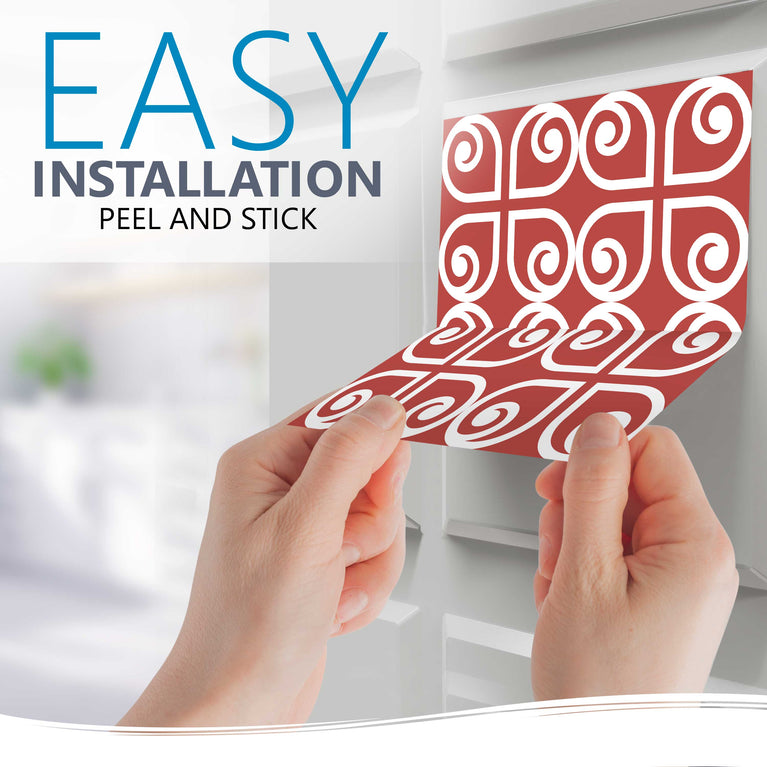 Add a Pop of Style to Your Space with Tile Stickers Model - K4