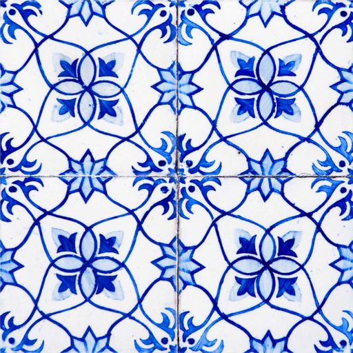 Retro Spanish backsplash two patterns Tile Stickers floor suitable DIY Model - H207