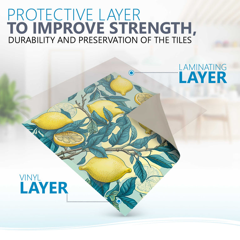 Transform Your Space Easy-to-Apply Removable Floor Tile Stickers for Renters Model - L13