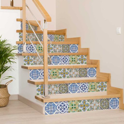 Get Creative with our Wide Variety of Peel and Stick Floor Tile Stickers Model- H74