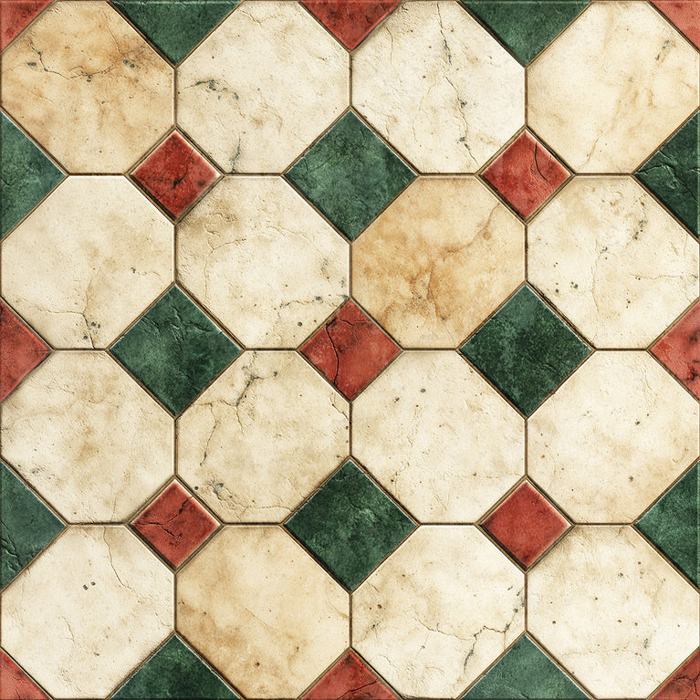 Vintage Pattern Baclsplash Wallpaper Stickers Peel And Stick Model - R155