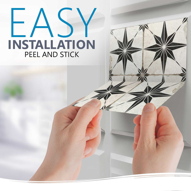 DIY Home Renovations Made Simple with Peel and Stick Tile Stickers Model - R1