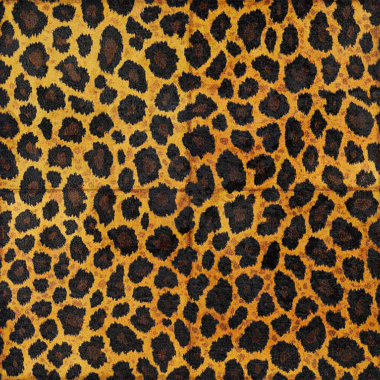 Leopard pattern with Gold shades for home renovation easy to install Model - R2000