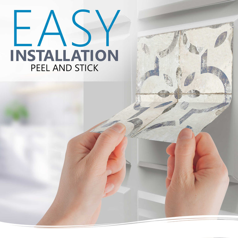 Get Creative with our Wide Variety of Peel and Stick Floor Tile Stickers Model - R23