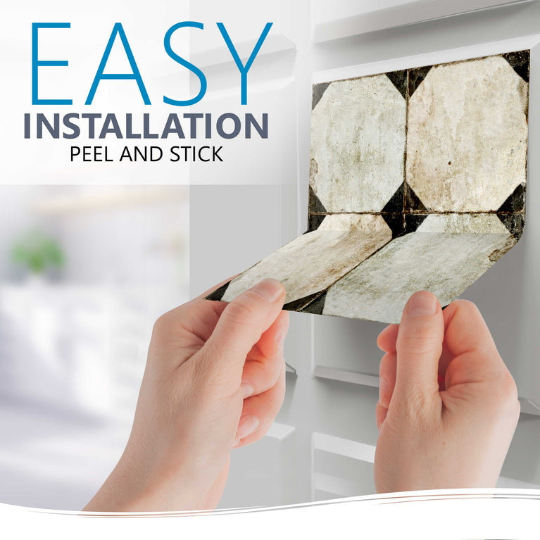 DIY Home Renovations Made Simple with Peel and Stick Tile Stickers Model - R27
