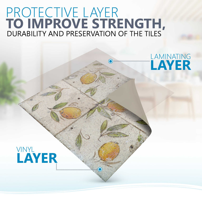 Upgrade Your Home Décor with Removable Tile Stickers Model - R47