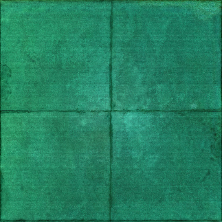 Green backsplash single color vintage Floor Tiles easy to install Model - R52