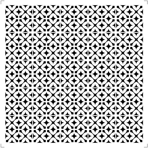 Beautiful Black and White Tile Stickers for kitchens Model - BKW5